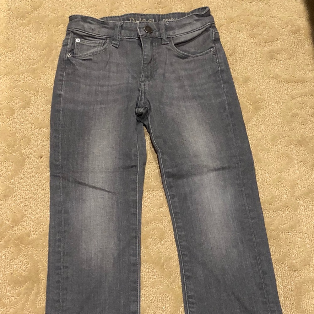 Boys DL1961 gray washed jeans